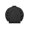 Veste zippée à motif uni « Noir »